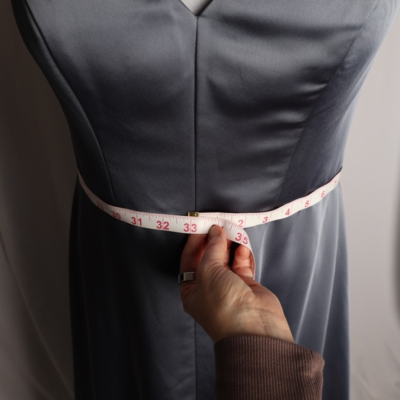 Sorella Vita 9536 Elegant Gown Blue Dress Sz 14 (sz 10-12) - Picture 5 of 16